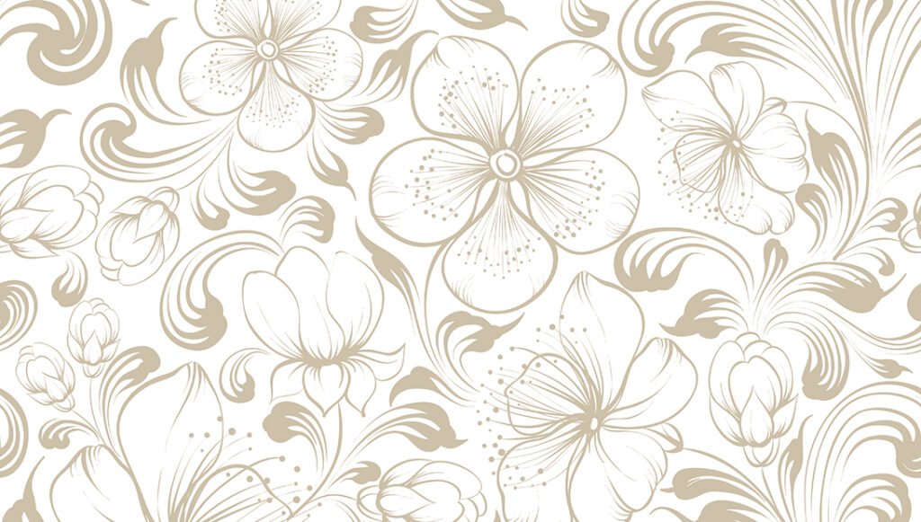 The marriage invitation seamless pattern.